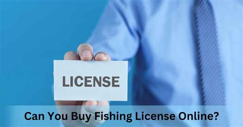 buying fishing license online.